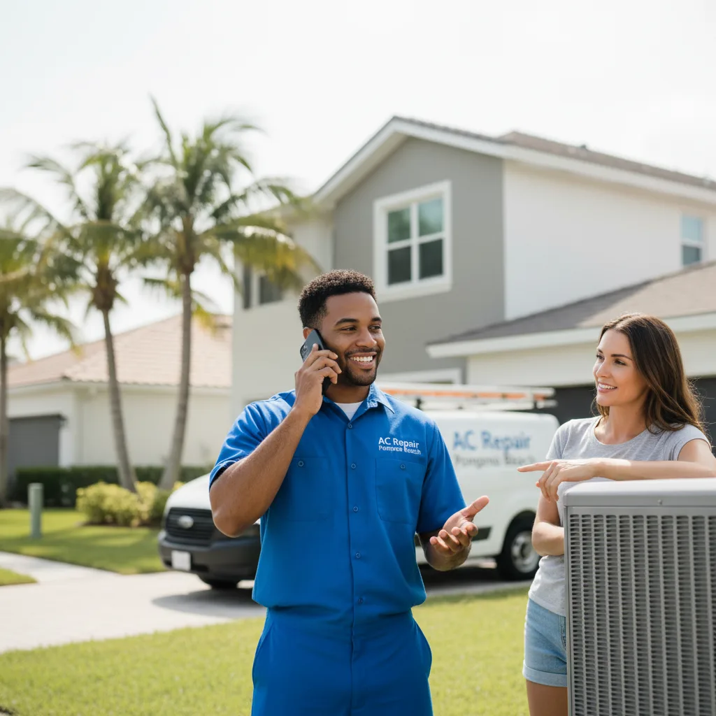 AC Repair Pompano Beach customer support in North Dighton